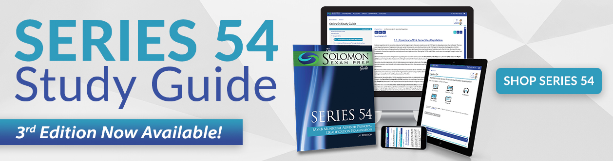 Series 54 3rd Ed Launch
